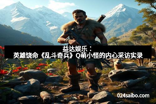 益达娱乐：英雄饶命《乱斗奇兵》Q萌小怪的内心采访实录